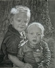 Portrait of Max and Hudson